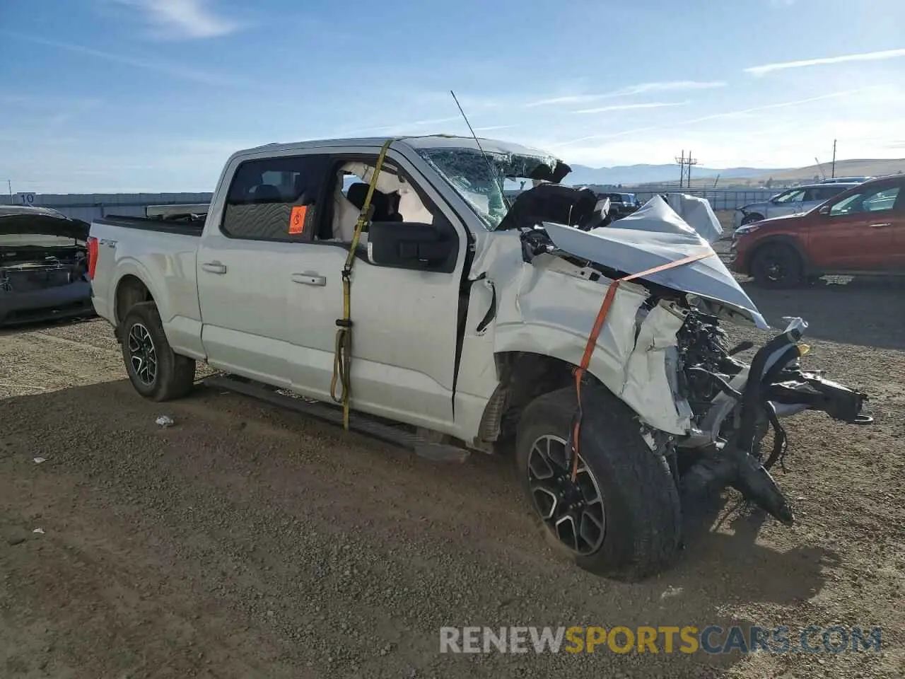 4 Photograph of a damaged car 1FTFW1E81NKD24115 FORD F-150 2022