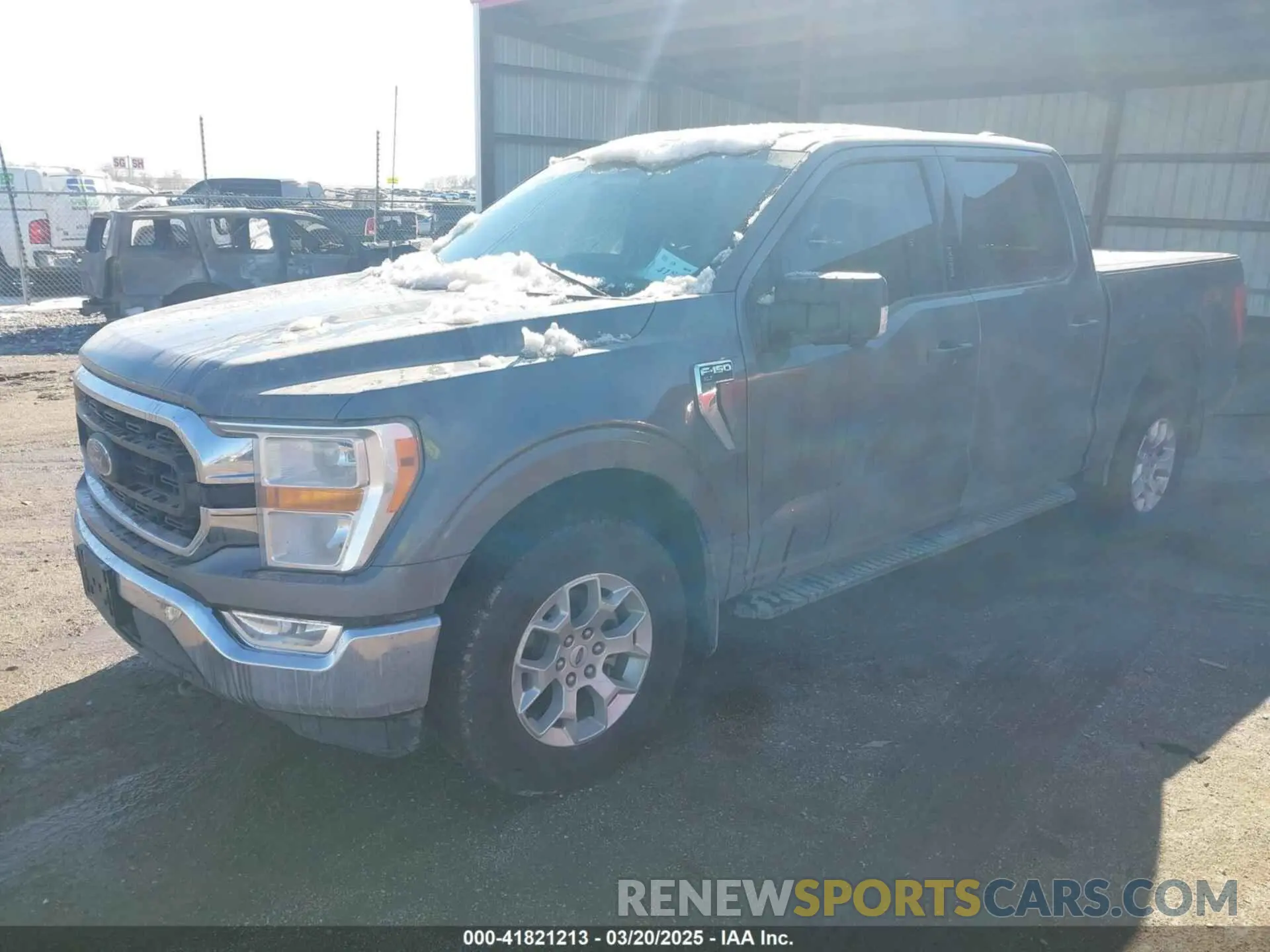 2 Photograph of a damaged car 1FTFW1E81NKE15482 FORD F-150 2022