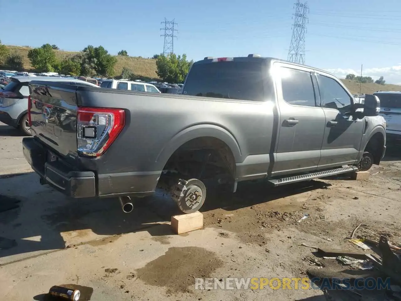 3 Фотография поврежденного автомобиля 1FTFW1E81NKE81658 FORD F-150 2022