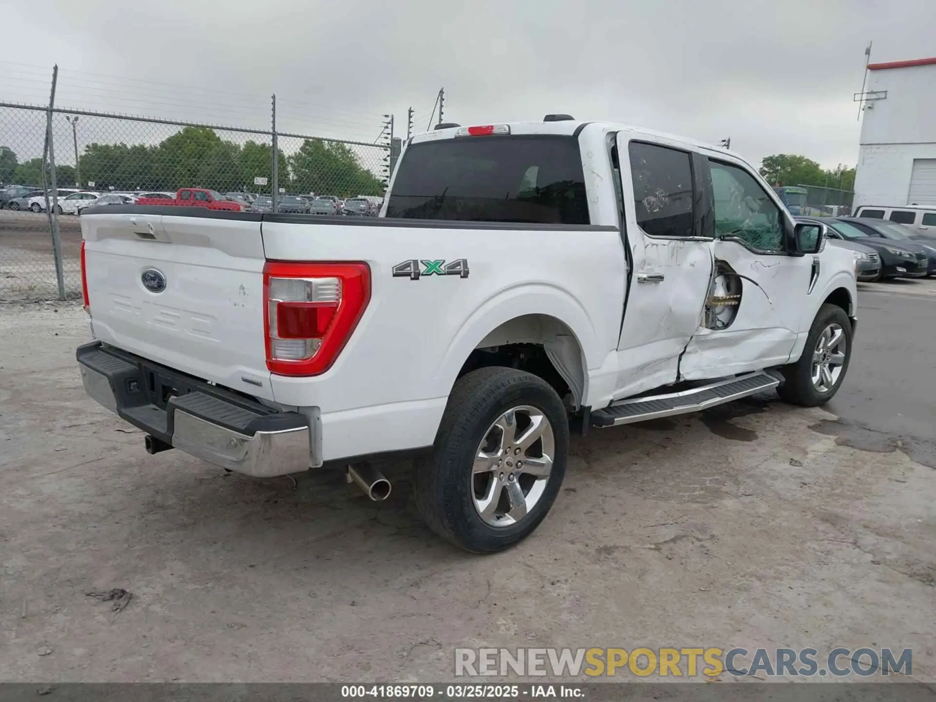 4 Фотография поврежденного автомобиля 1FTFW1E82NKE53822 FORD F-150 2022