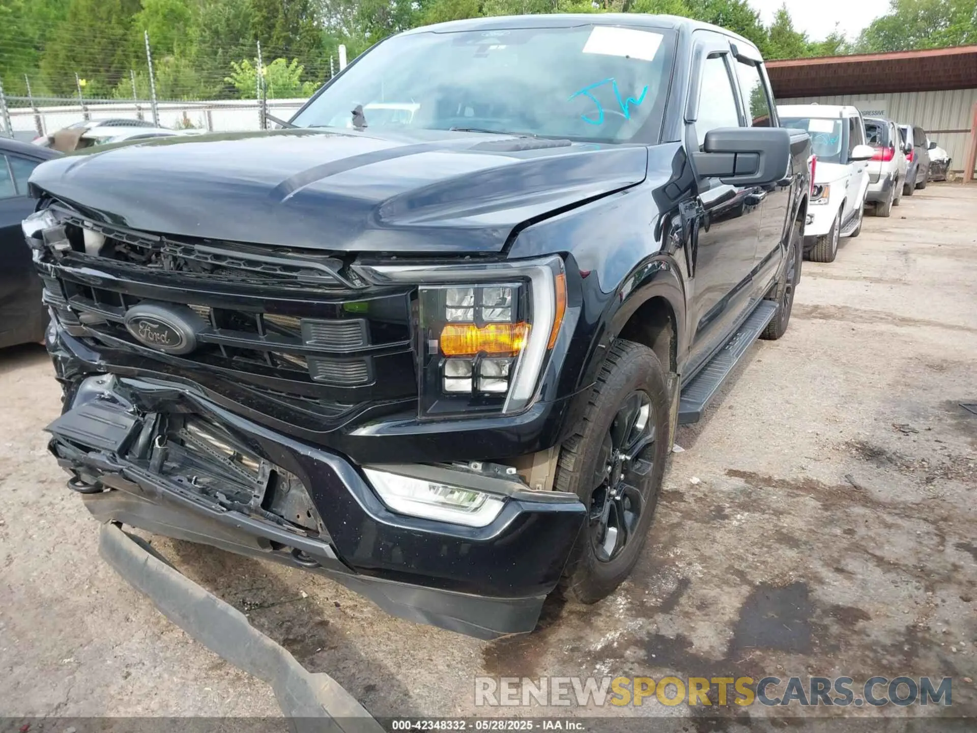 2 Фотография поврежденного автомобиля 1FTFW1E83NFB84805 FORD F-150 2022