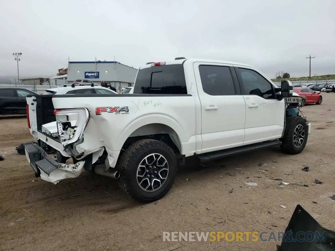 3 Фотография поврежденного автомобиля 1FTFW1E83NFC11064 FORD F-150 2022
