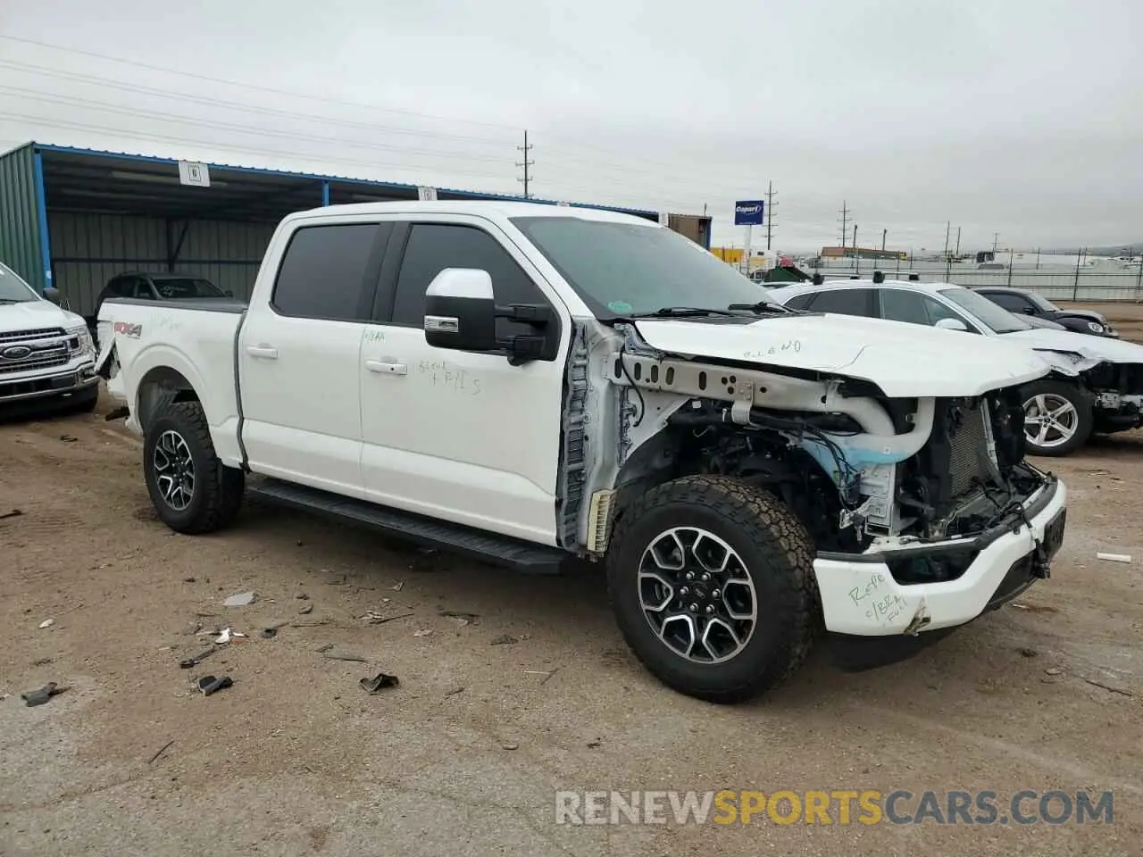 4 Фотография поврежденного автомобиля 1FTFW1E83NFC11064 FORD F-150 2022