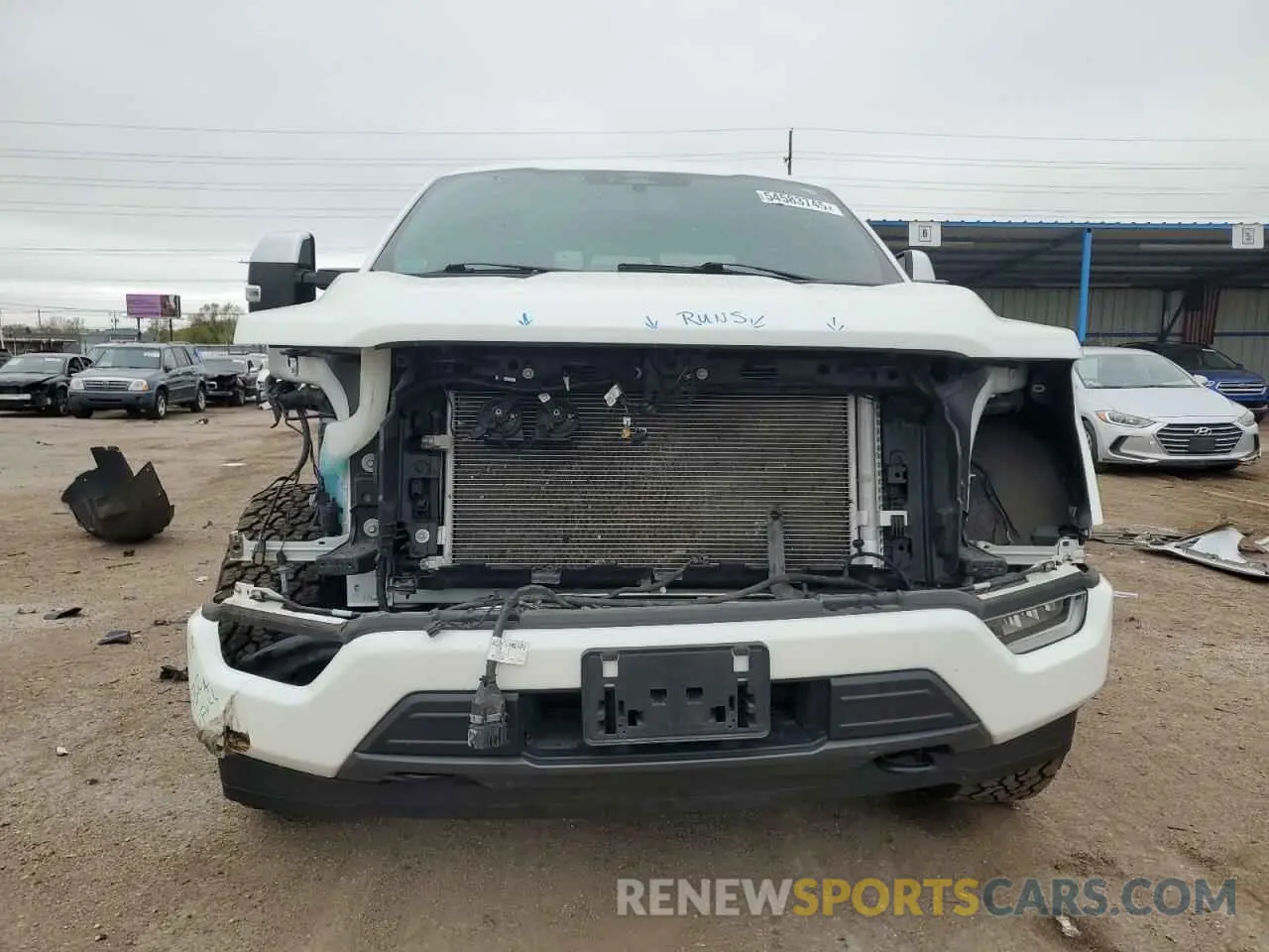 5 Фотография поврежденного автомобиля 1FTFW1E83NFC11064 FORD F-150 2022
