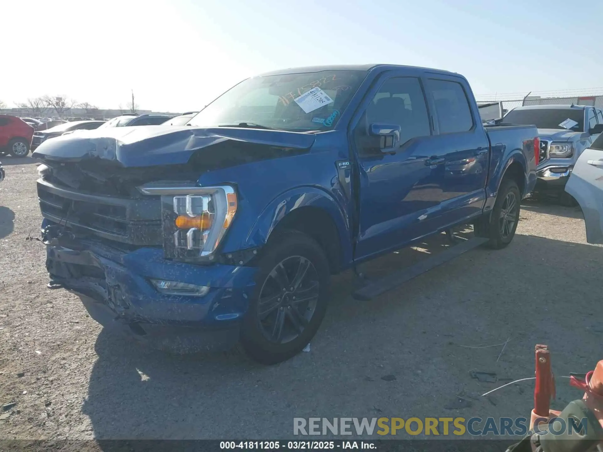 2 Фотография поврежденного автомобиля 1FTFW1E83NKD21572 FORD F-150 2022