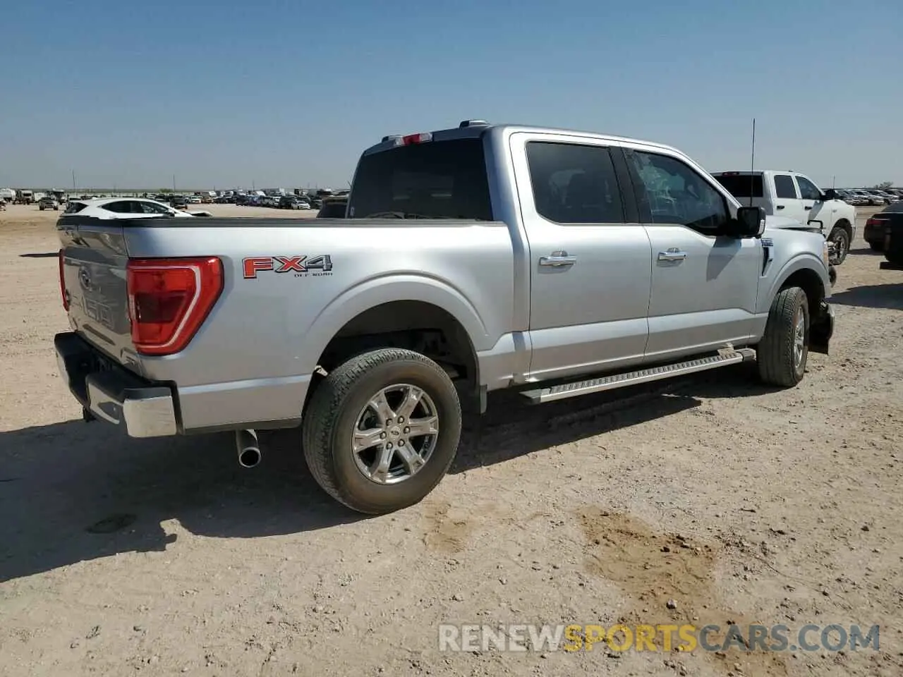 3 Photograph of a damaged car 1FTFW1E84NFB01818 FORD F-150 2022