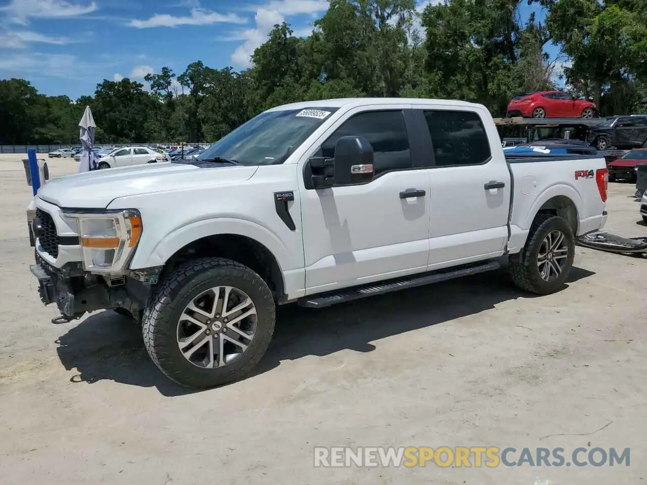 1 Photograph of a damaged car 1FTFW1E84NFB72856 FORD F-150 2022