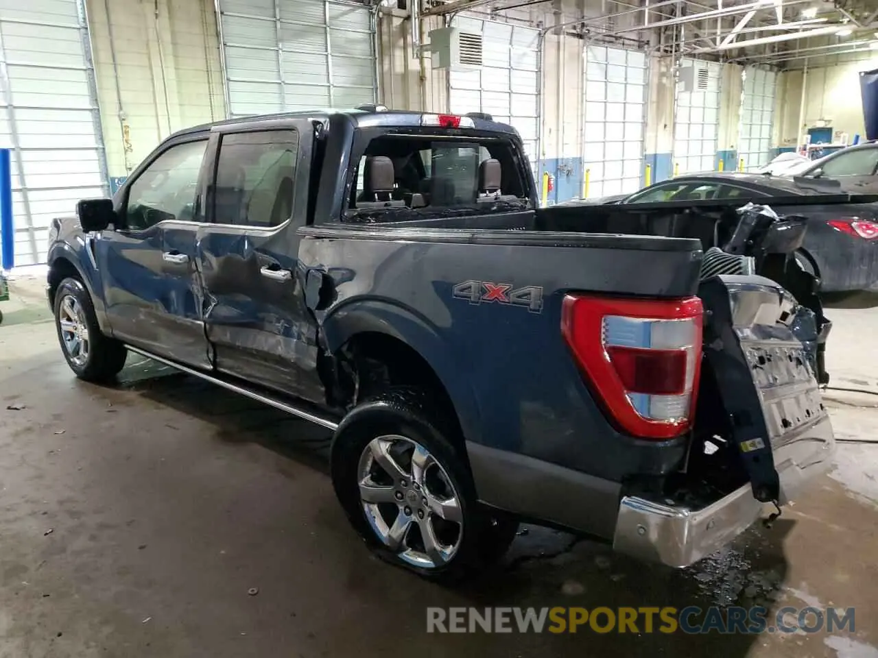 2 Photograph of a damaged car 1FTFW1E84NFC02213 FORD F-150 2022