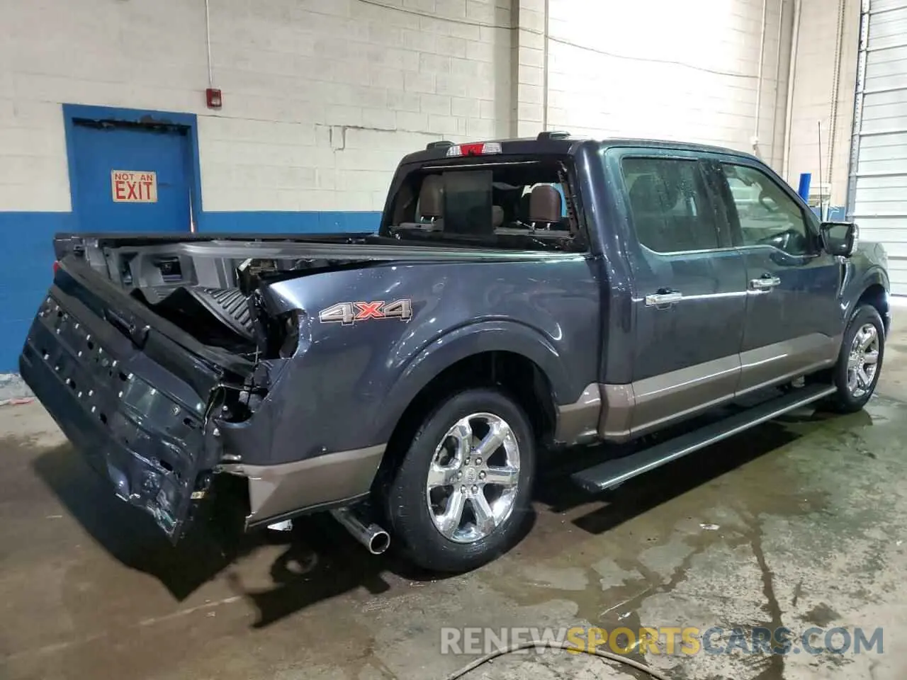 3 Photograph of a damaged car 1FTFW1E84NFC02213 FORD F-150 2022