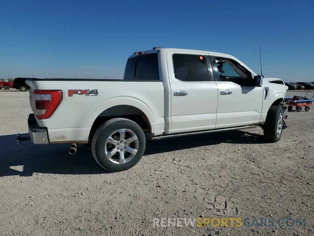 3 Photograph of a damaged car 1FTFW1E85NFA48367 FORD F-150 2022