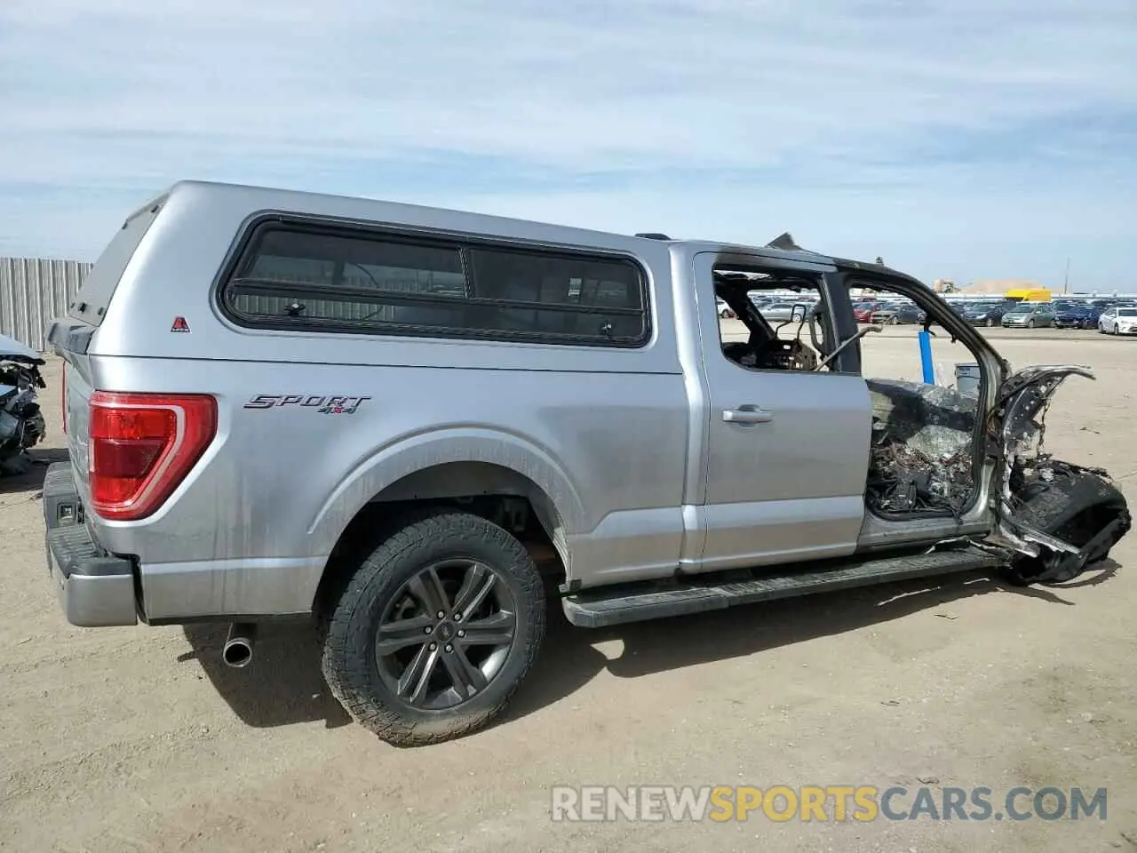 3 Photograph of a damaged car 1FTFW1E85NFA71423 FORD F-150 2022