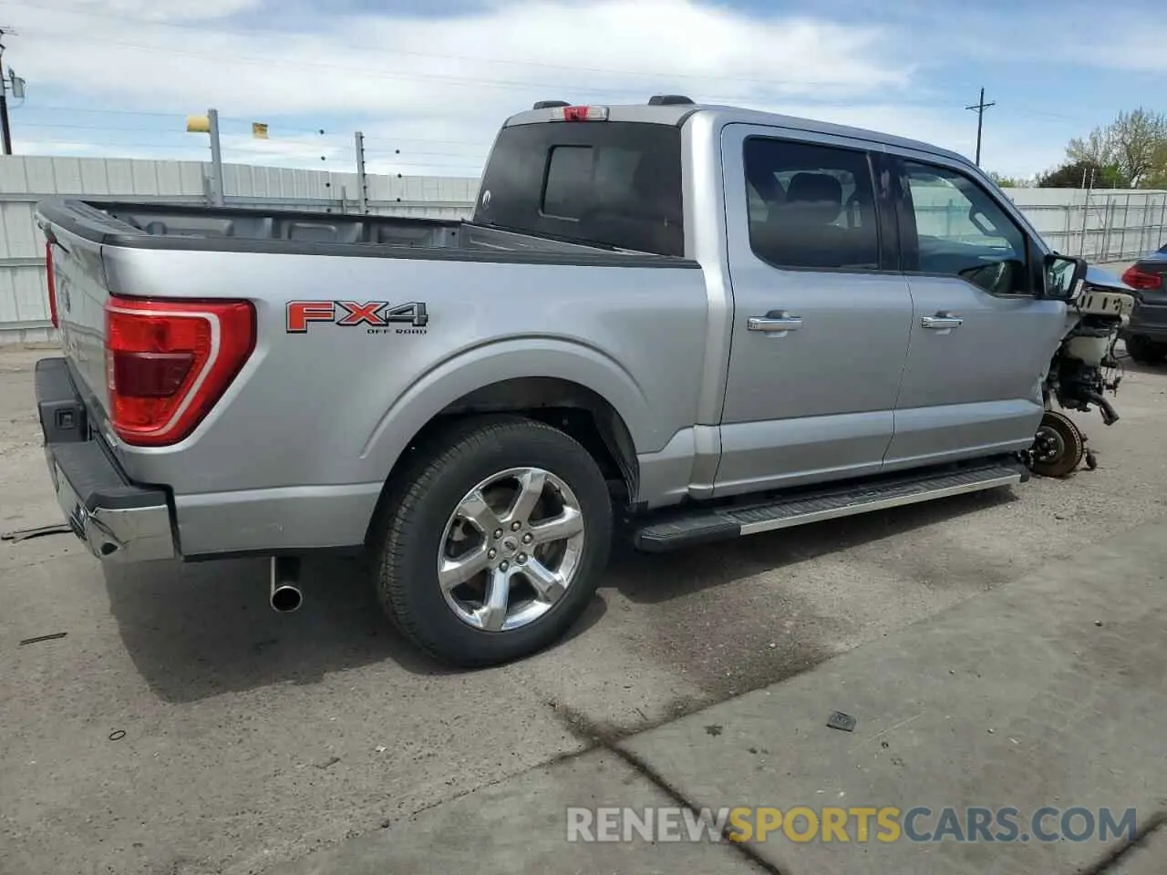 3 Photograph of a damaged car 1FTFW1E85NFC00518 FORD F-150 2022
