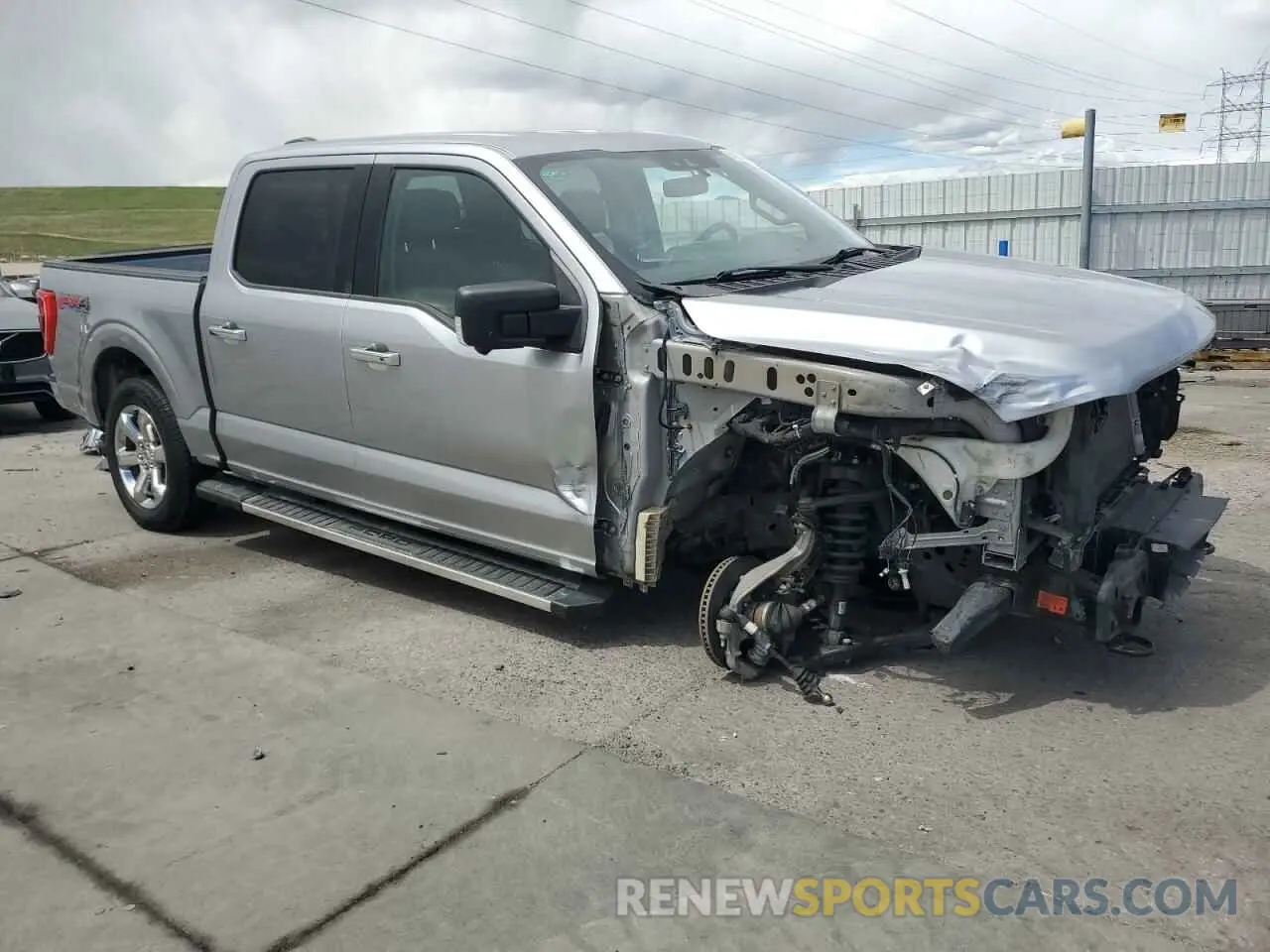 4 Photograph of a damaged car 1FTFW1E85NFC00518 FORD F-150 2022