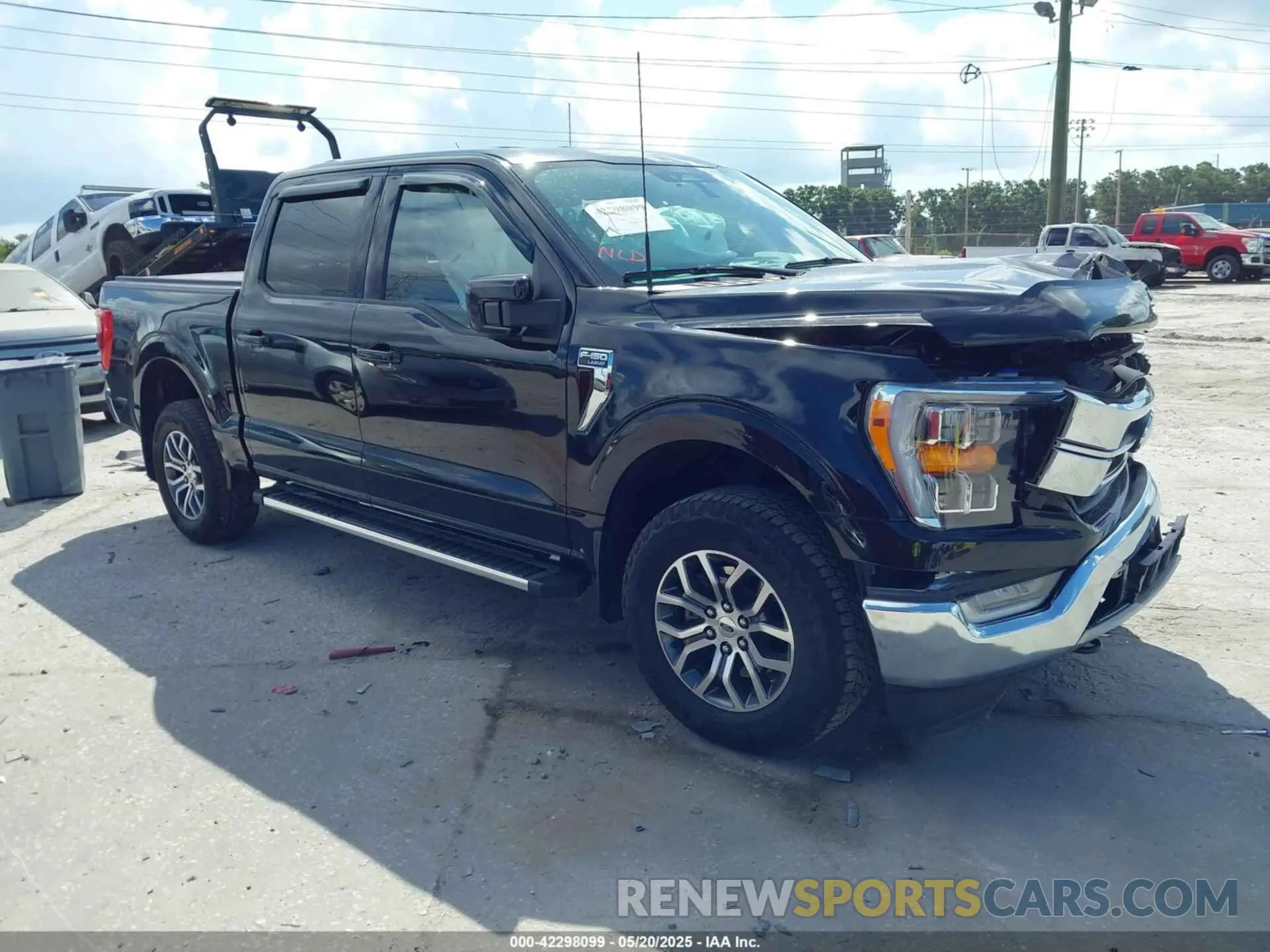 1 Фотография поврежденного автомобиля 1FTFW1E85NFC31347 FORD F-150 2022