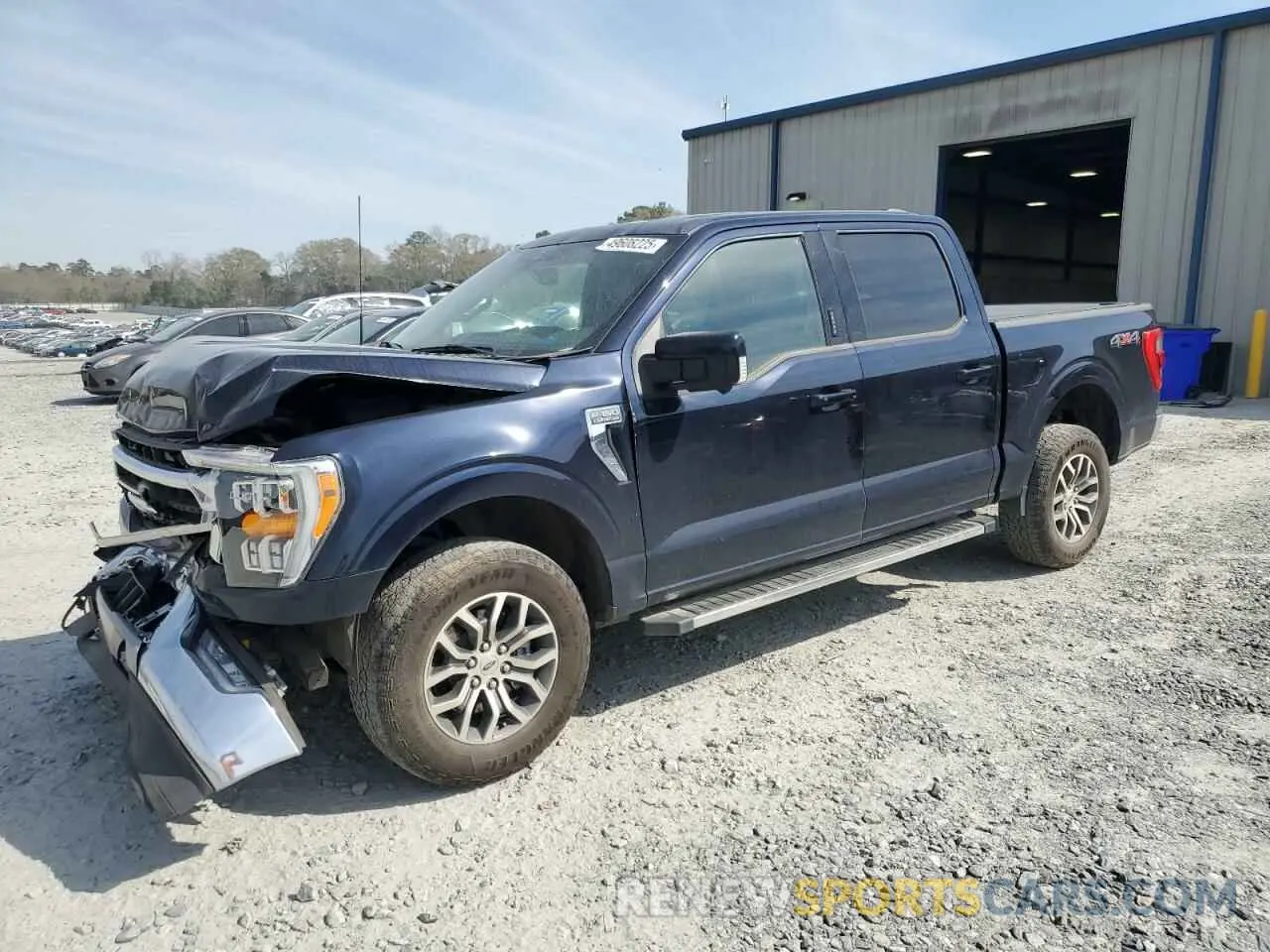 1 Photograph of a damaged car 1FTFW1E85NKF02446 FORD F-150 2022