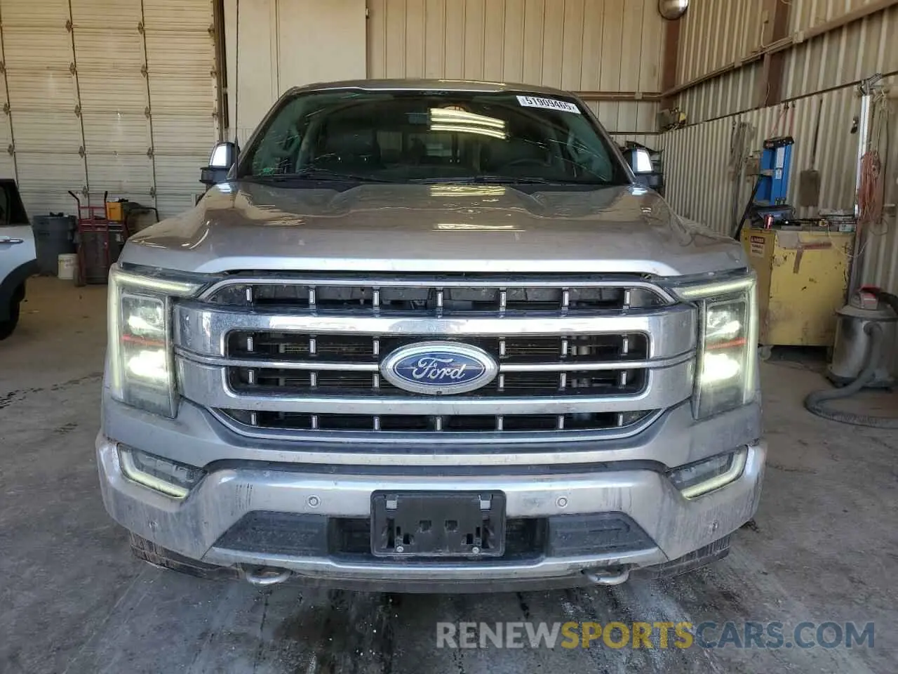 5 Фотография поврежденного автомобиля 1FTFW1E86NFB30009 FORD F-150 2022