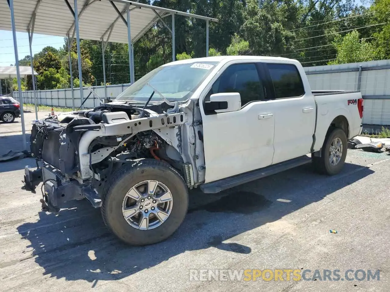 1 Photograph of a damaged car 1FTFW1E86NFC12466 FORD F-150 2022