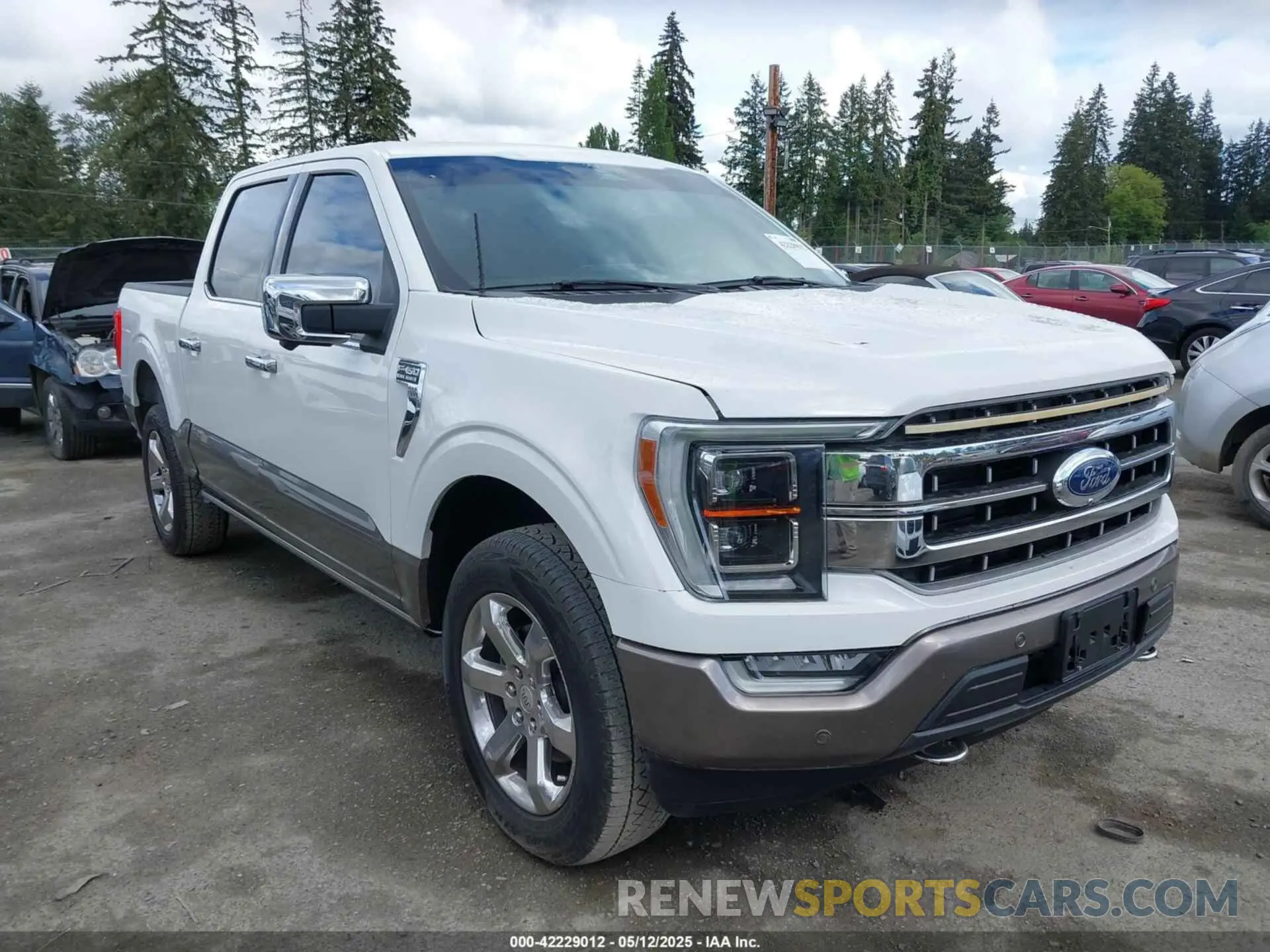 1 Photograph of a damaged car 1FTFW1E86NFC40218 FORD F-150 2022