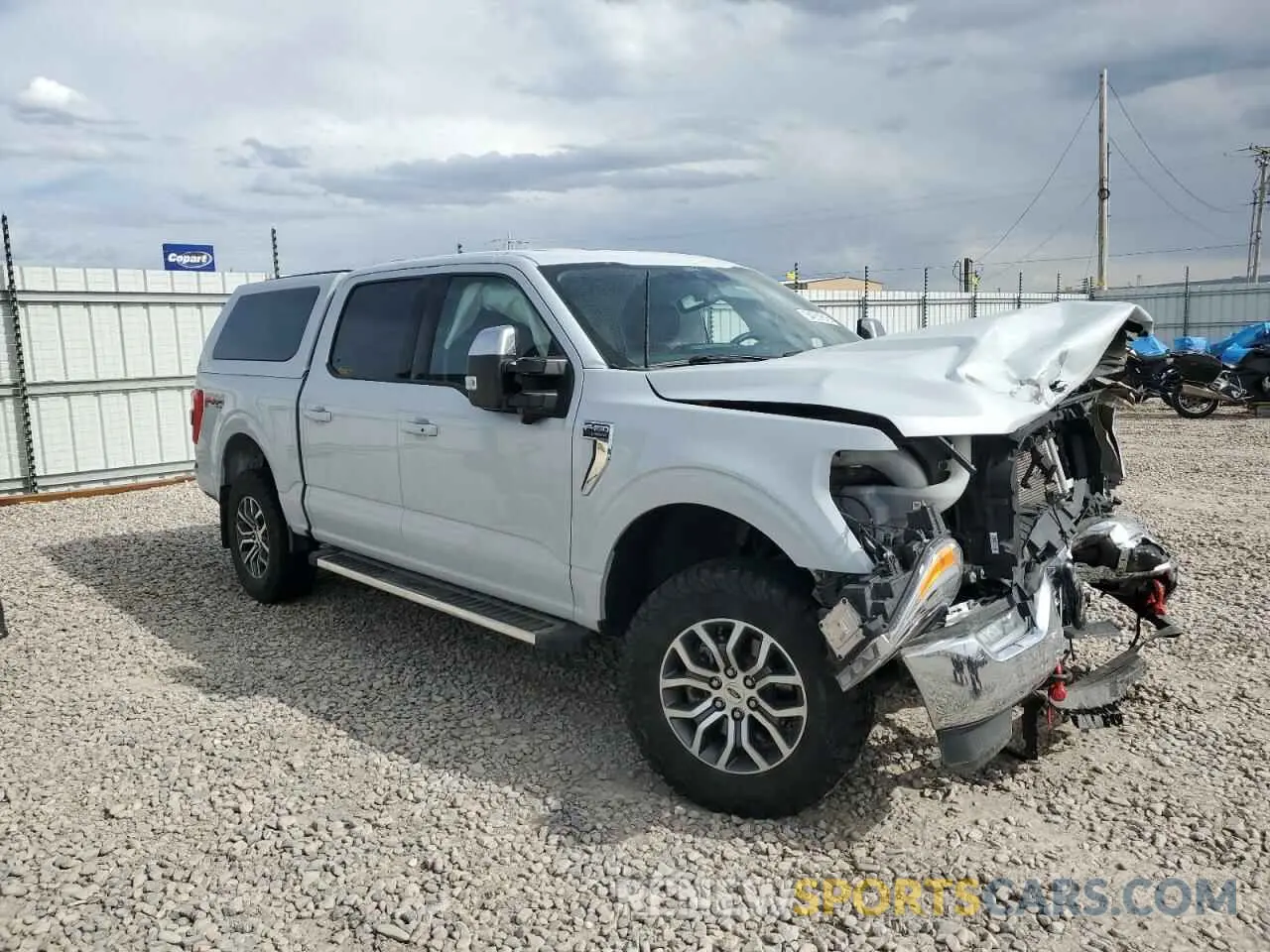 4 Photograph of a damaged car 1FTFW1E86NKD40066 FORD F-150 2022