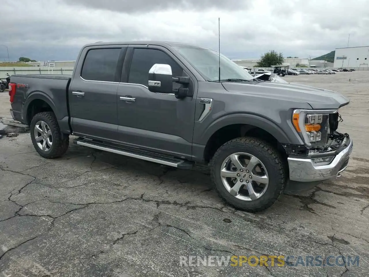 4 Фотография поврежденного автомобиля 1FTFW1E86NKE77430 FORD F-150 2022