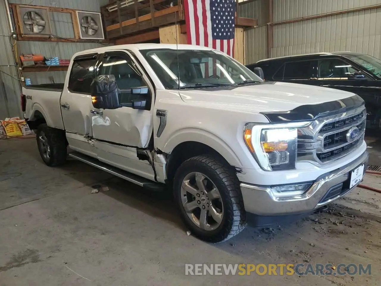 4 Photograph of a damaged car 1FTFW1E86NKF13729 FORD F-150 2022