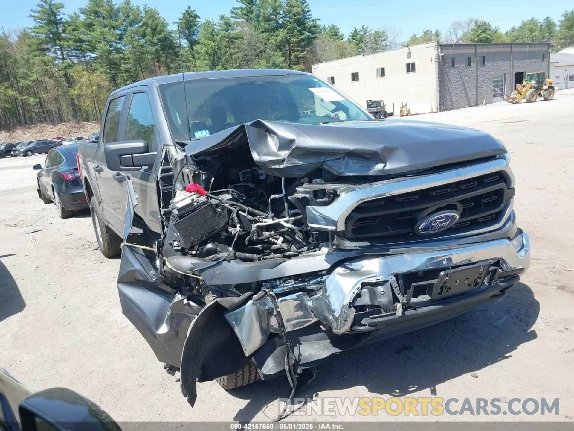 1 Photograph of a damaged car 1FTFW1E87NFB86556 FORD F-150 2022