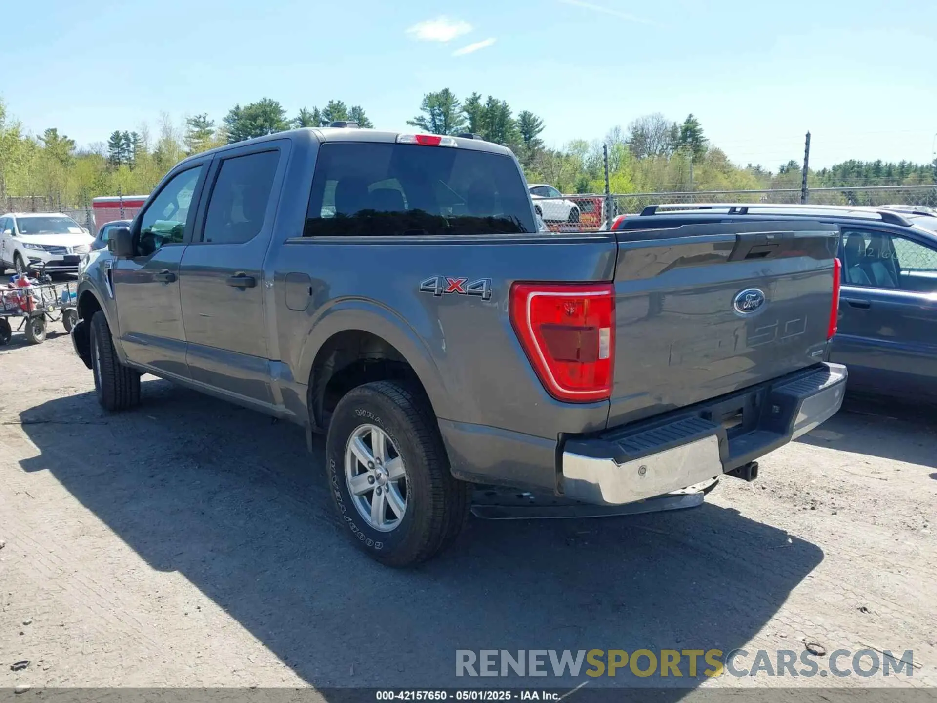 3 Photograph of a damaged car 1FTFW1E87NFB86556 FORD F-150 2022