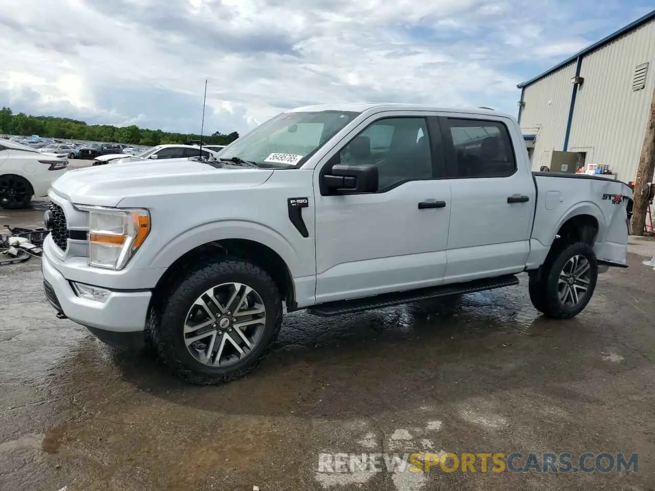 1 Photograph of a damaged car 1FTFW1E87NKD84531 FORD F-150 2022