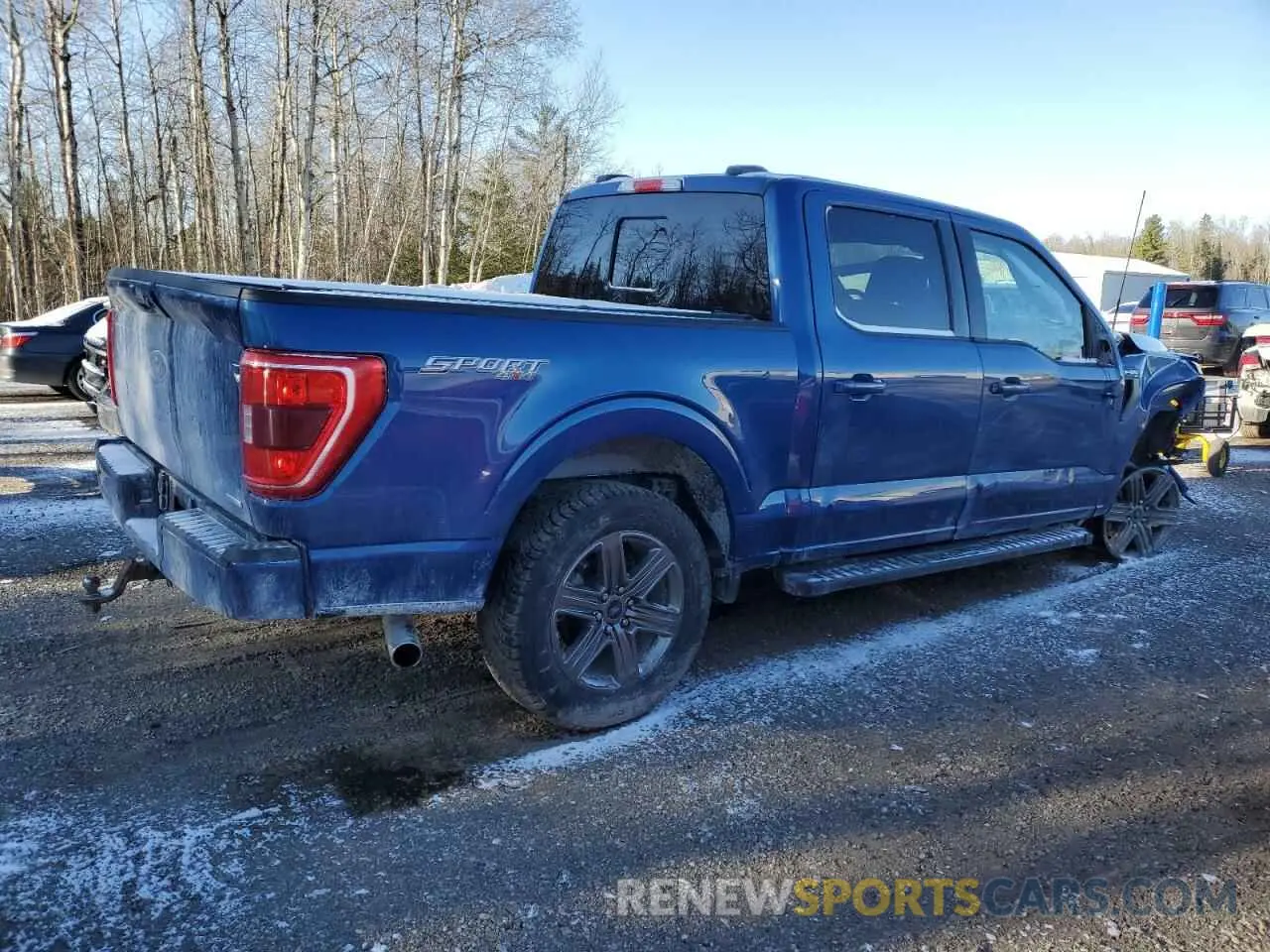 3 Фотография поврежденного автомобиля 1FTFW1E88NFA34110 FORD F-150 2022