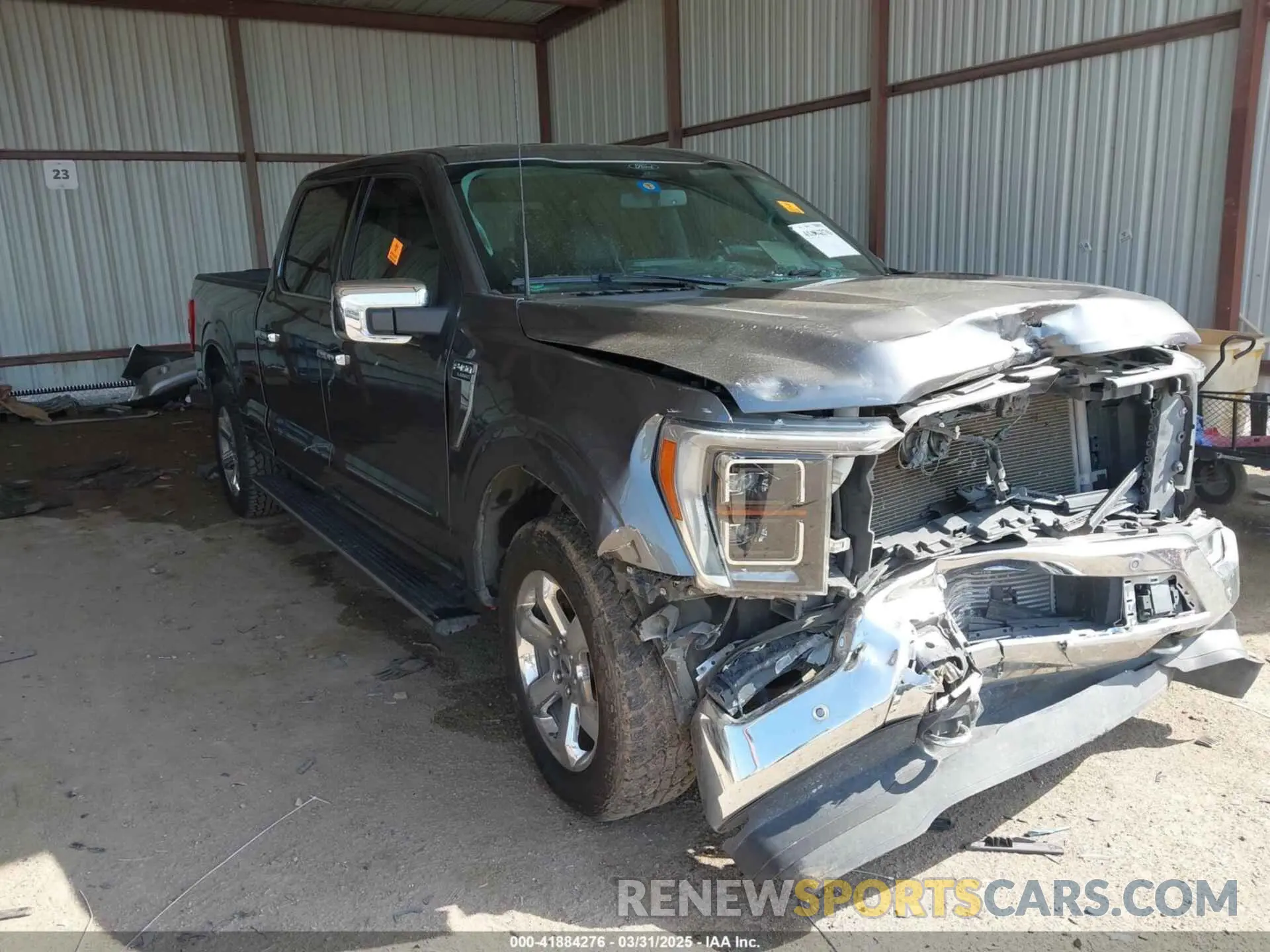 1 Photograph of a damaged car 1FTFW1E88NFB62864 FORD F-150 2022