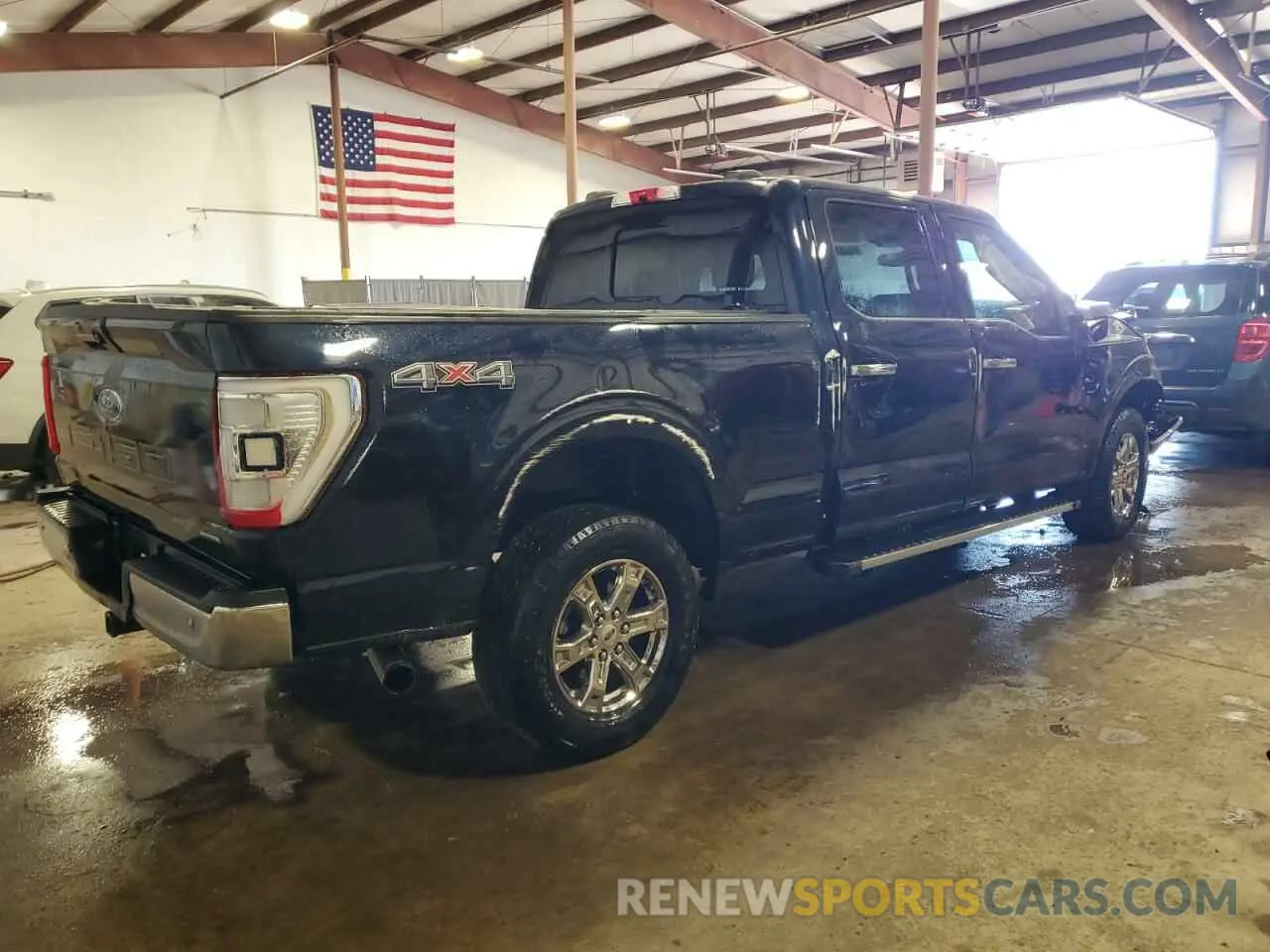 3 Photograph of a damaged car 1FTFW1E88NKD31384 FORD F-150 2022