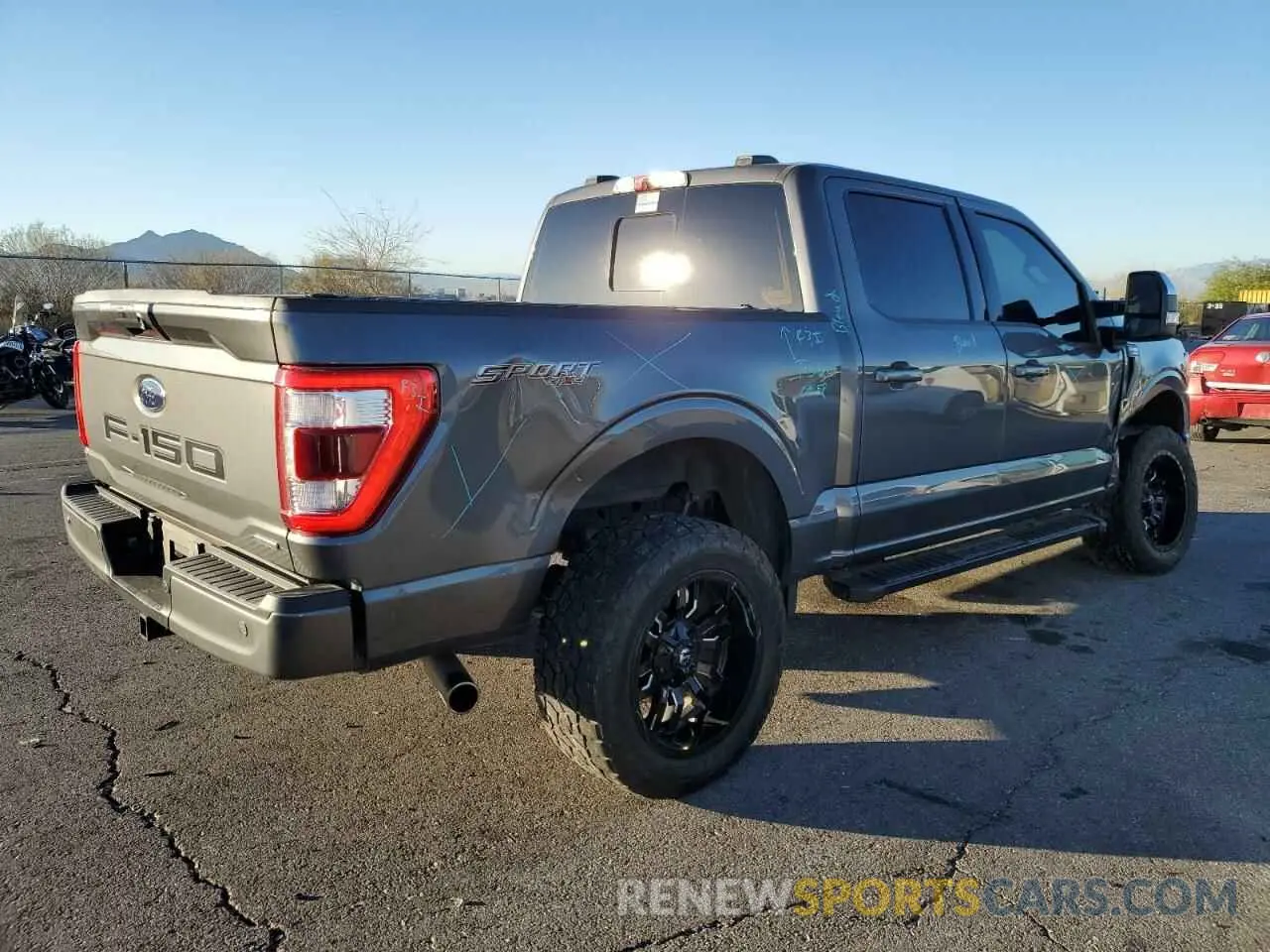 3 Фотография поврежденного автомобиля 1FTFW1E89NFA14920 FORD F-150 2022