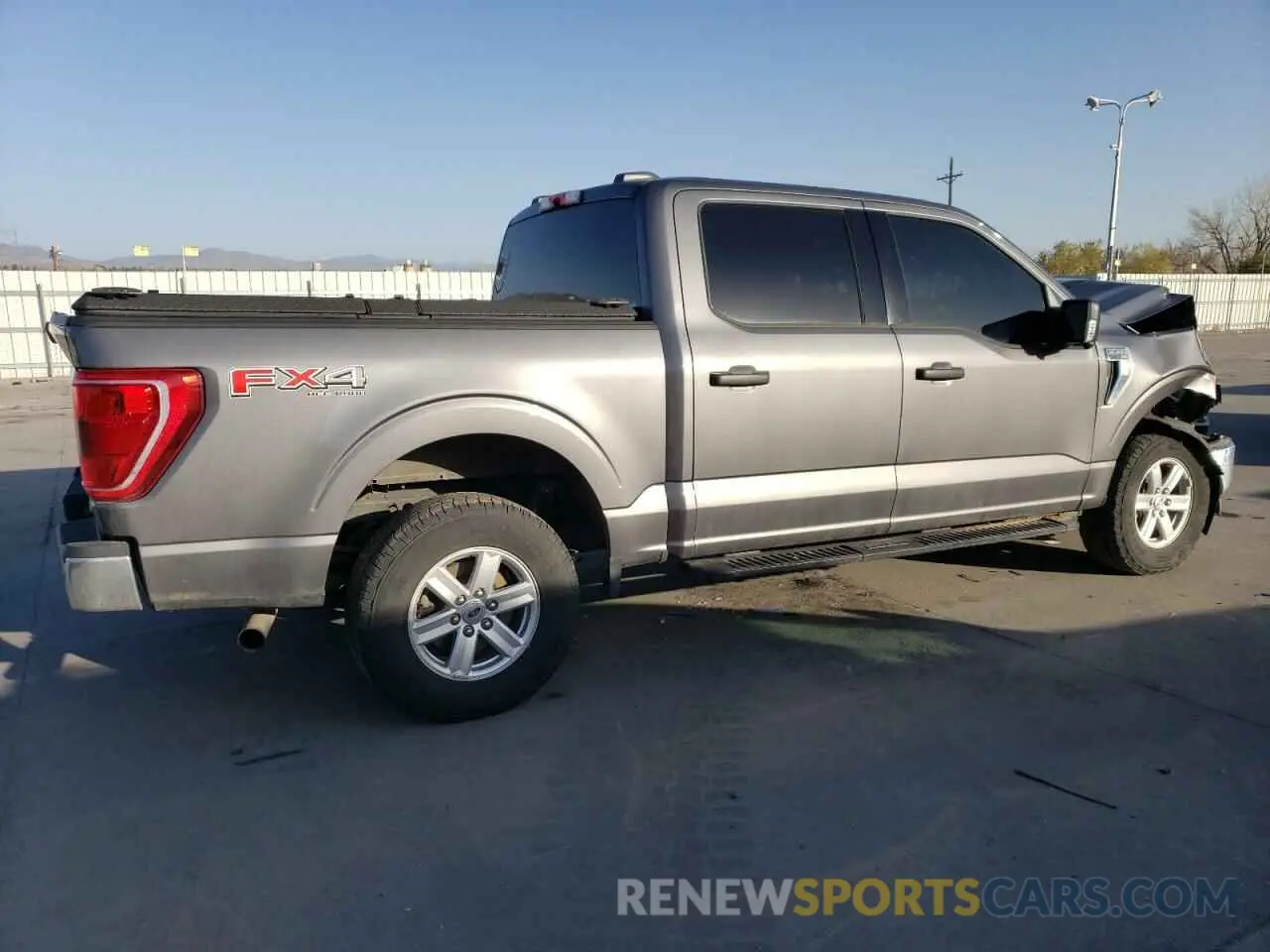 3 Photograph of a damaged car 1FTFW1E89NKE01944 FORD F-150 2022