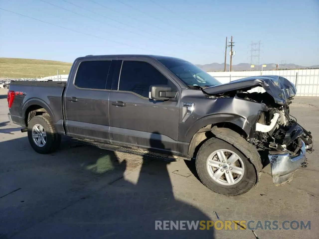 4 Photograph of a damaged car 1FTFW1E89NKE01944 FORD F-150 2022