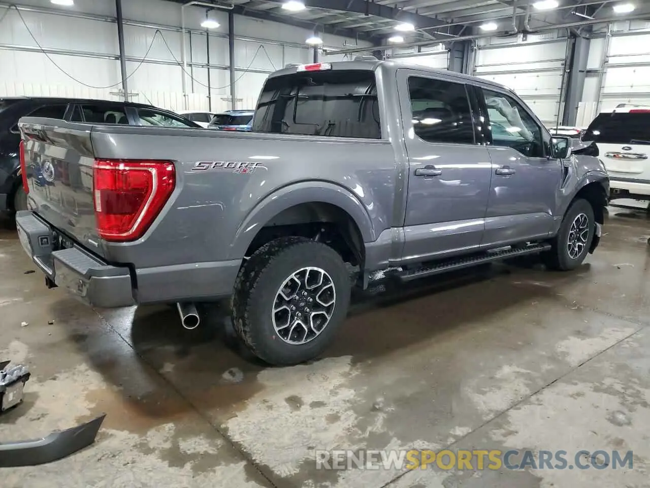3 Фотография поврежденного автомобиля 1FTFW1E89NKF23137 FORD F-150 2022