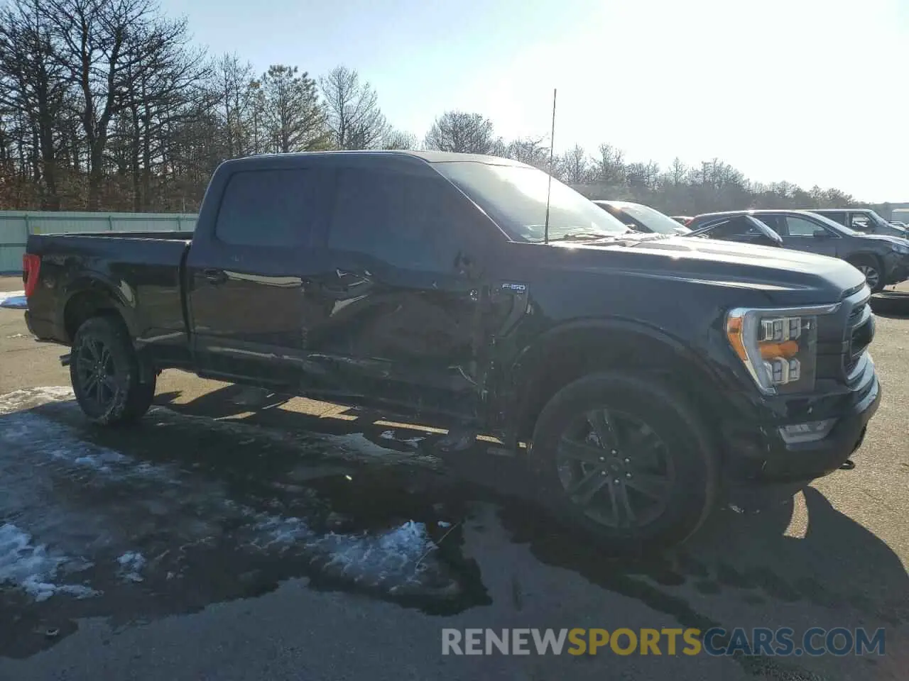 4 Photograph of a damaged car 1FTFW1E8XNFC39458 FORD F-150 2022