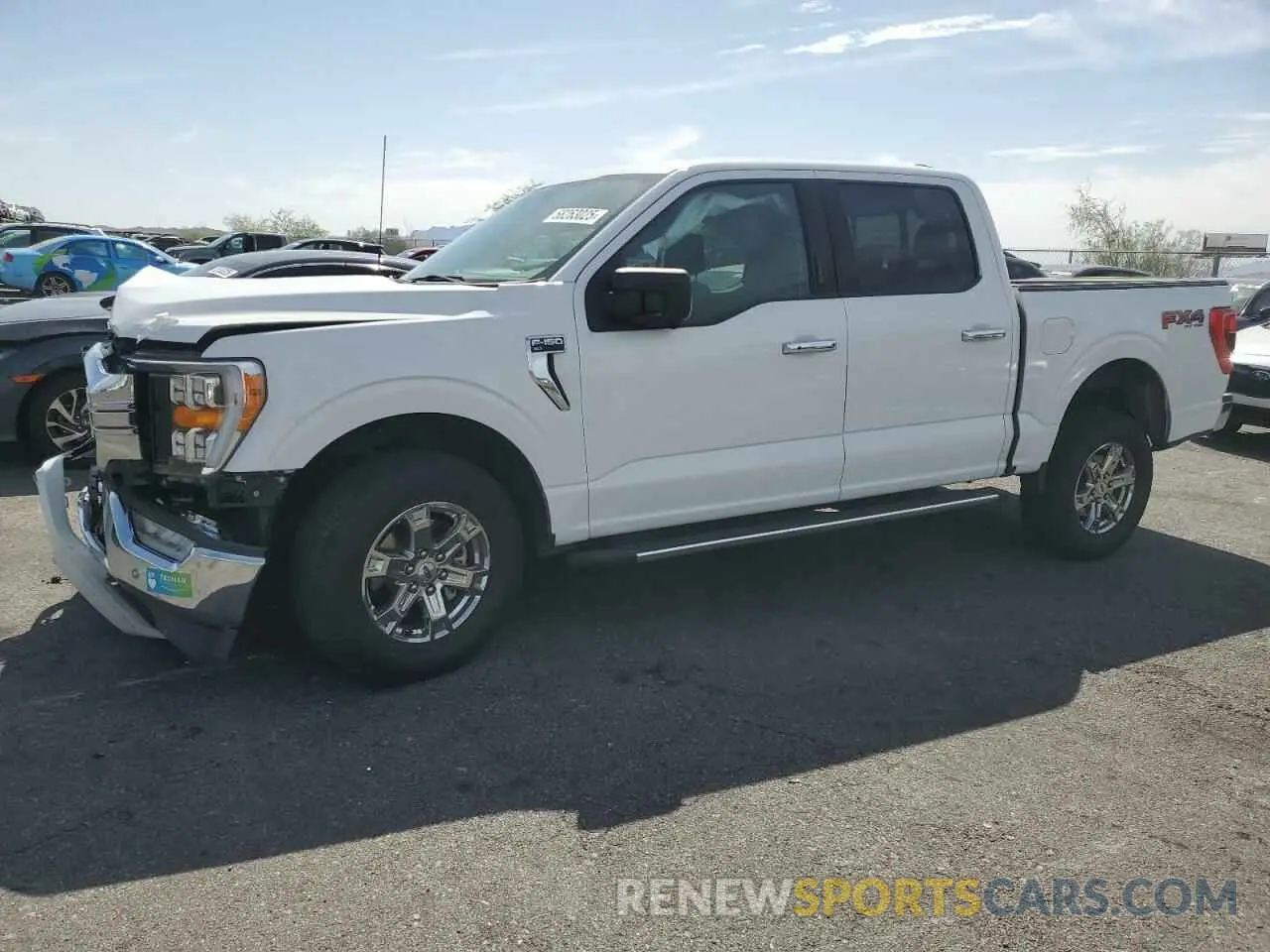 1 Photograph of a damaged car 1FTFW1E8XNKD93594 FORD F-150 2022