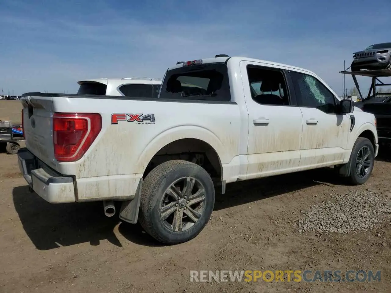 3 Фотография поврежденного автомобиля 1FTFW1E8XNKF17976 FORD F-150 2022