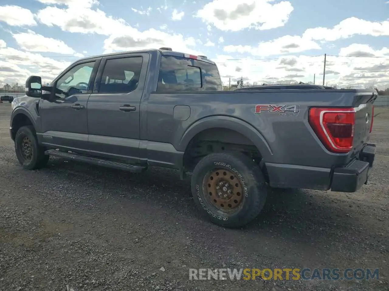 2 Photograph of a damaged car 1FTFW1ED0NFA33630 FORD F-150 2022