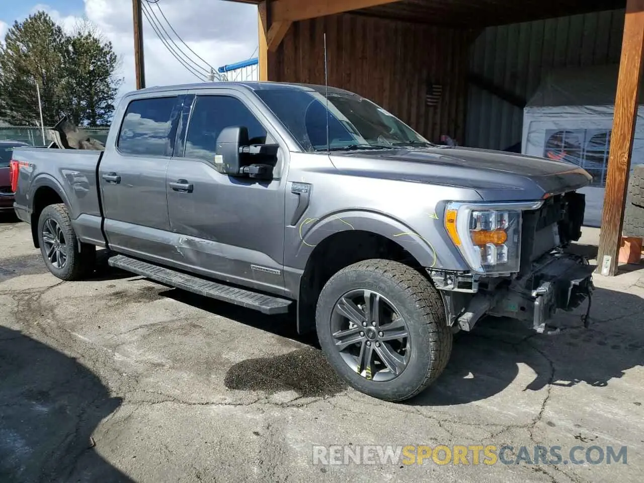 4 Фотография поврежденного автомобиля 1FTFW1ED4NFA92048 FORD F-150 2022