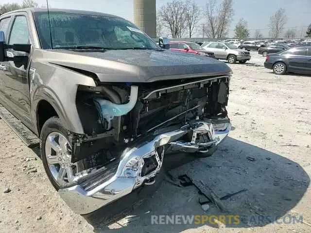 13 Photograph of a damaged car 1FTFW1ED4NFB39112 FORD F-150 2022