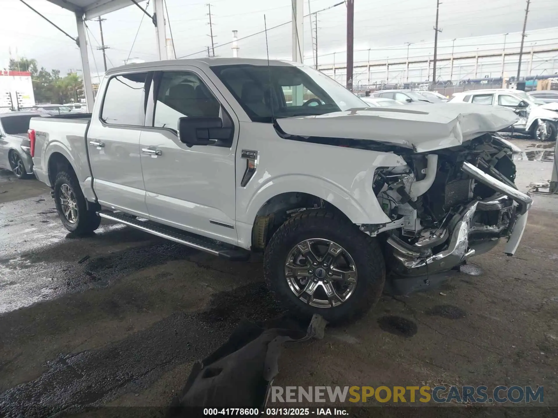 1 Photograph of a damaged car 1FTFW1ED7NFB06461 FORD F-150 2022