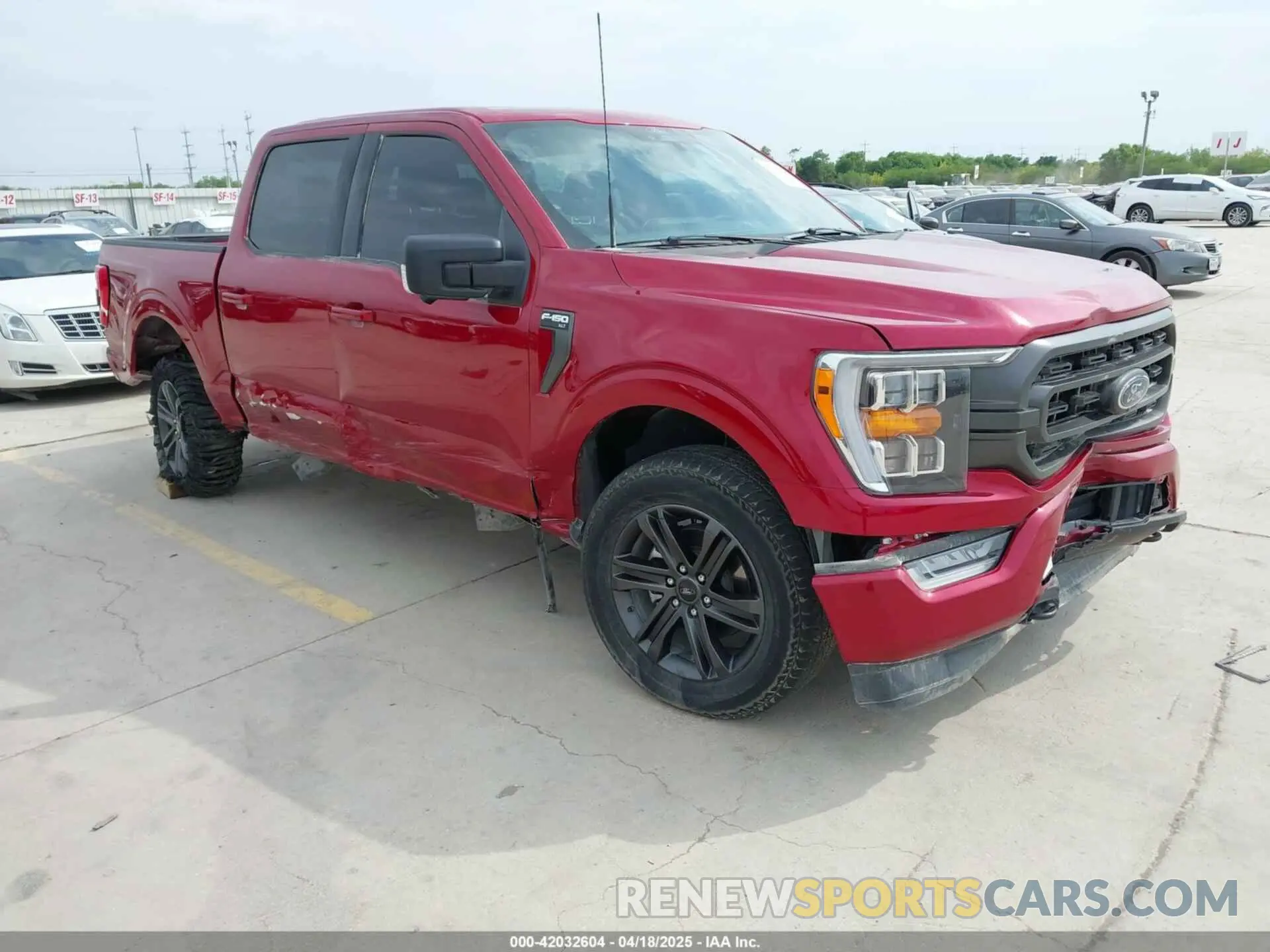 1 Photograph of a damaged car 1FTFW1ED8NFA67783 FORD F-150 2022
