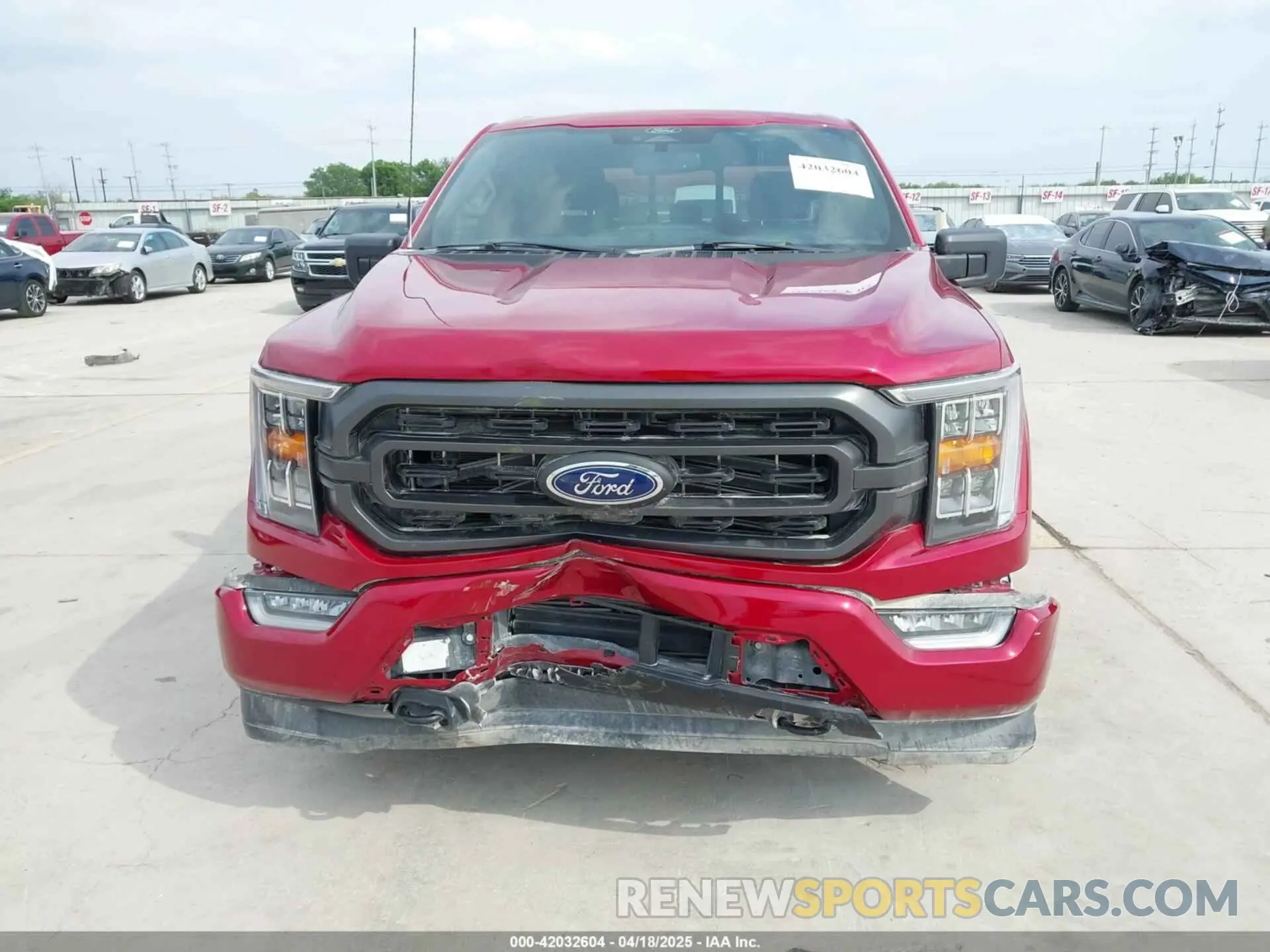 12 Photograph of a damaged car 1FTFW1ED8NFA67783 FORD F-150 2022