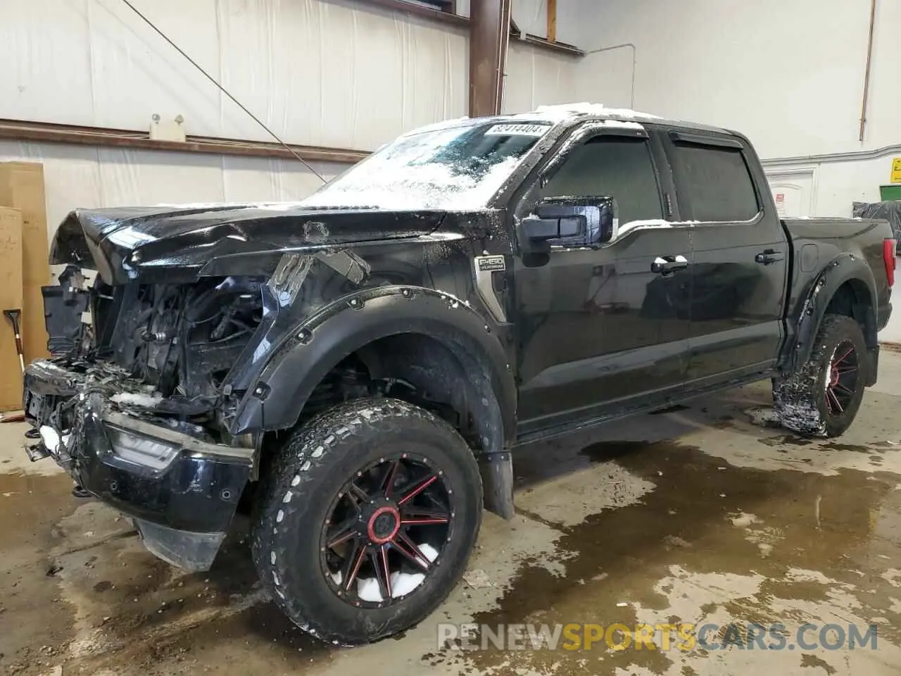 1 Photograph of a damaged car 1FTFW1ED8NFB15718 FORD F-150 2022