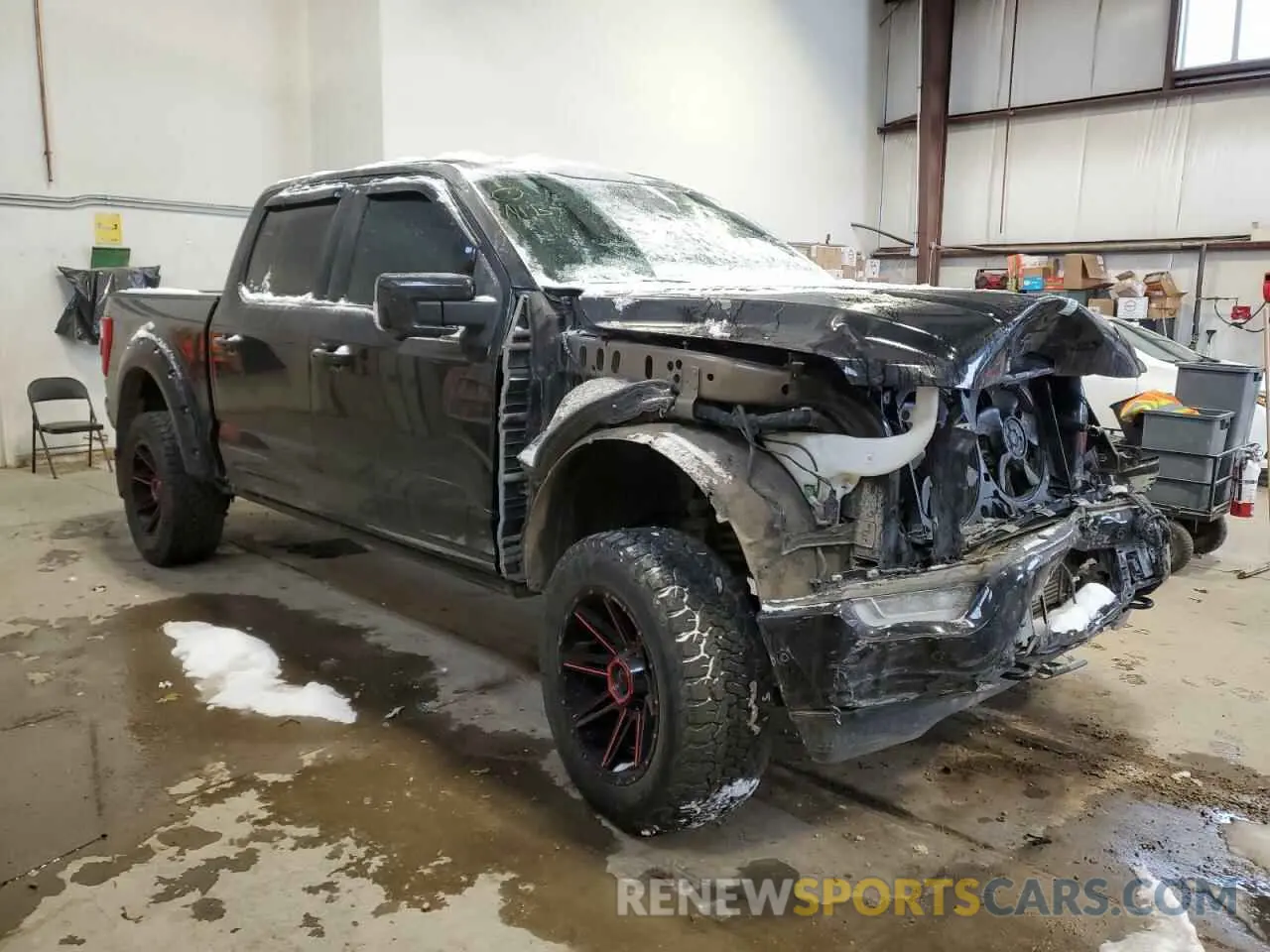 4 Photograph of a damaged car 1FTFW1ED8NFB15718 FORD F-150 2022
