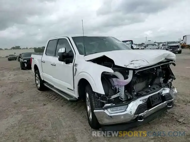 14 Photograph of a damaged car 1FTFW1ED9NFB71781 FORD F-150 2022