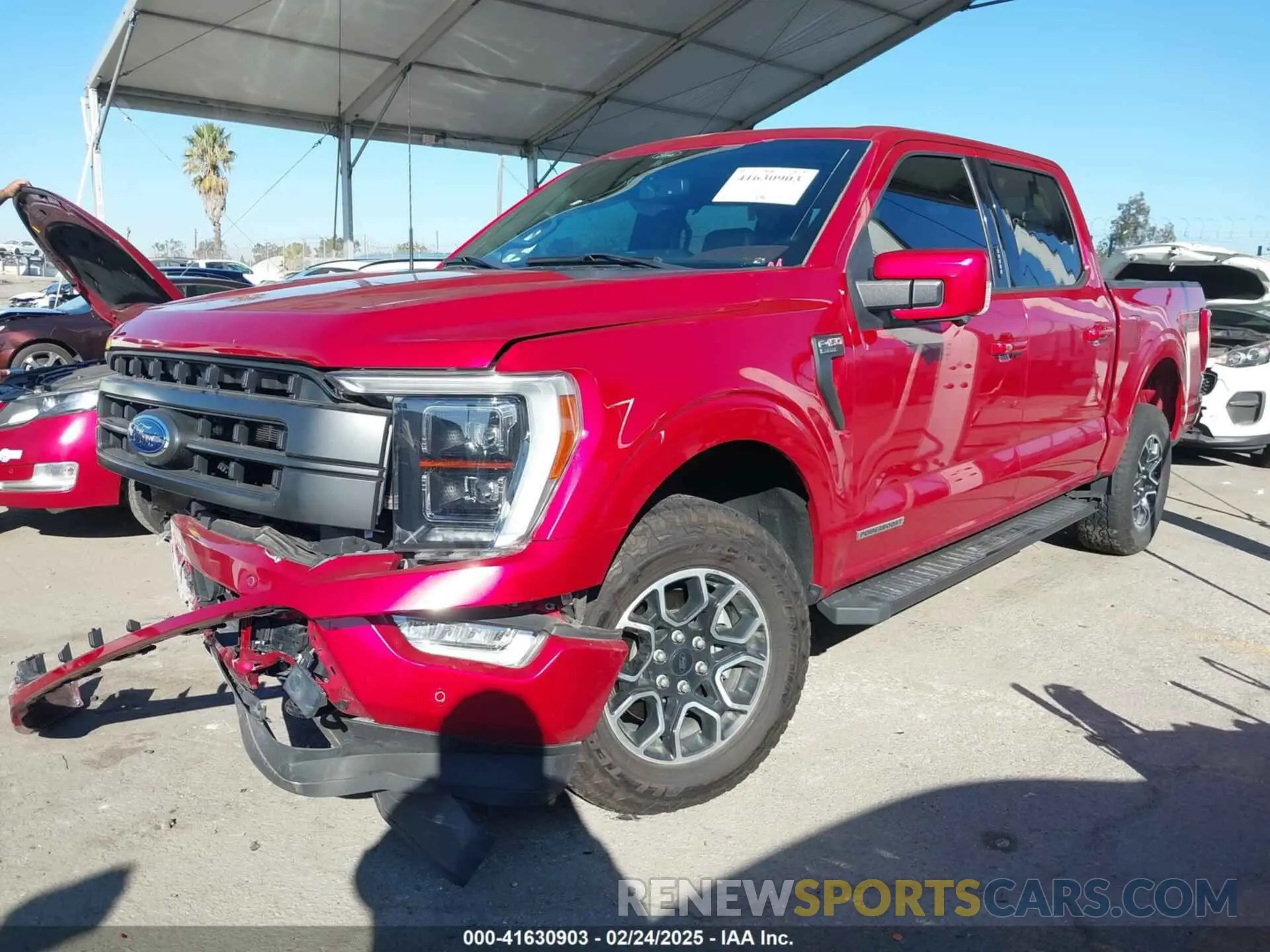 2 Фотография поврежденного автомобиля 1FTFW1EDXNFA50015 FORD F-150 2022
