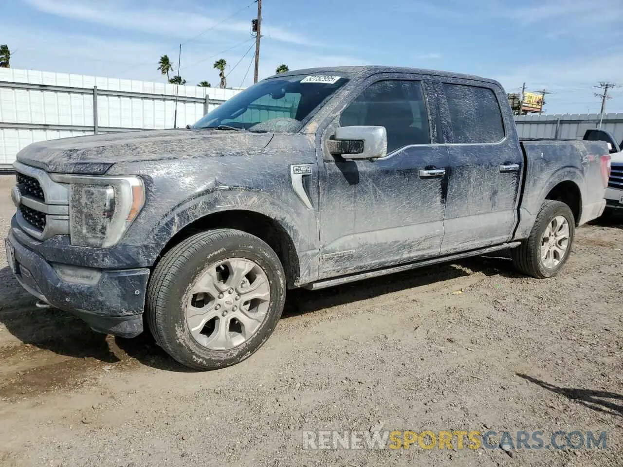 1 Photograph of a damaged car 1FTFW1EDXNFB76472 FORD F-150 2022