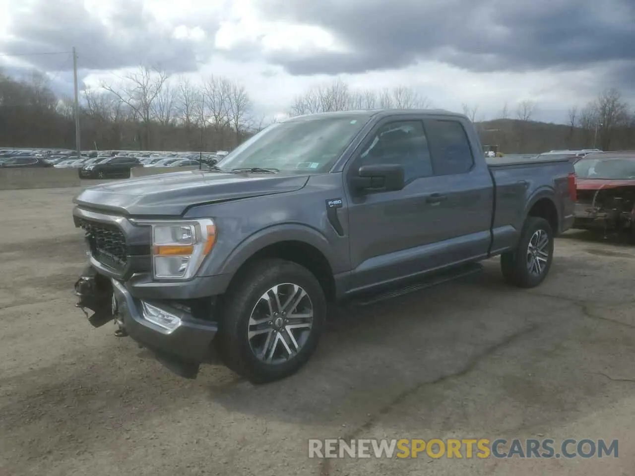 1 Photograph of a damaged car 1FTFX1E52NFC38744 FORD F-150 2022